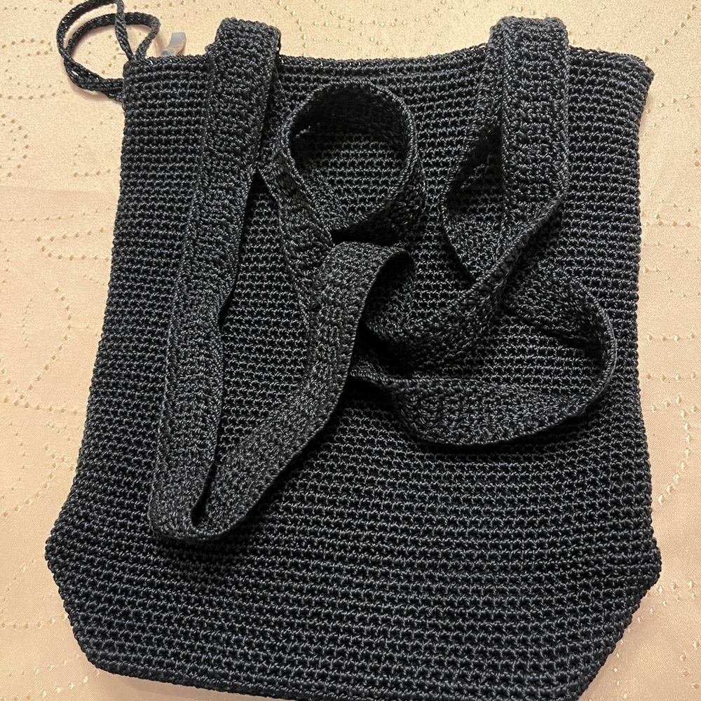 Black Knit Bag